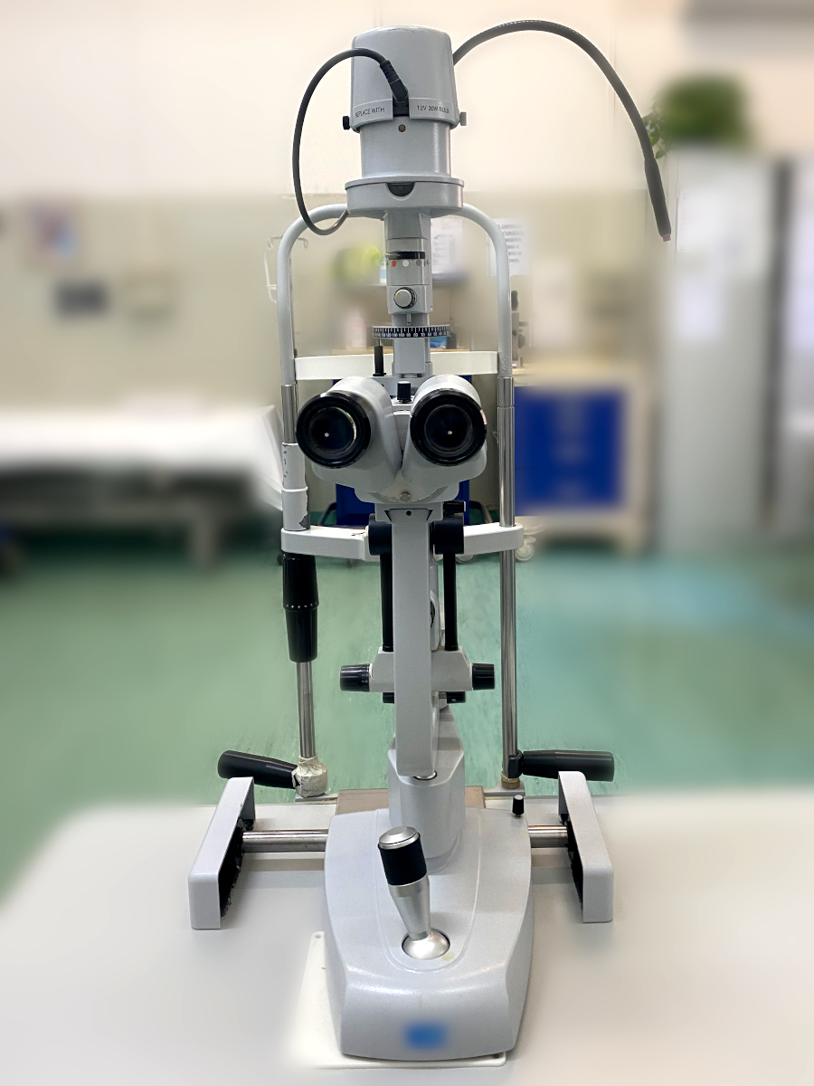 Slit lamp laser system, camera-based