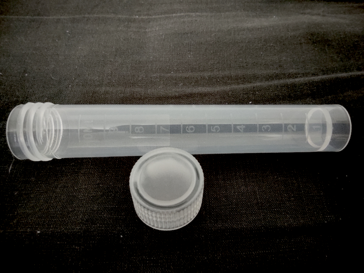 Tube, screw cap, sterile