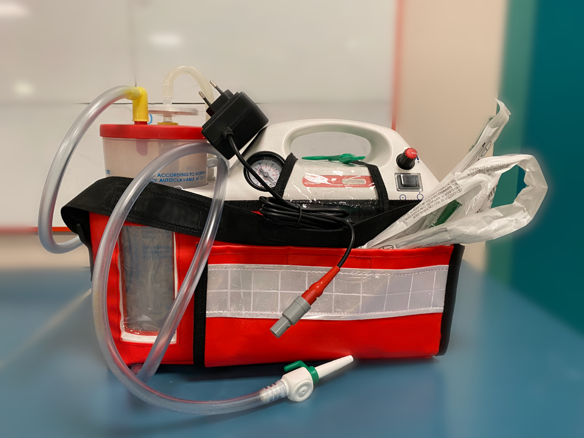 Aspirator, electrical, portable