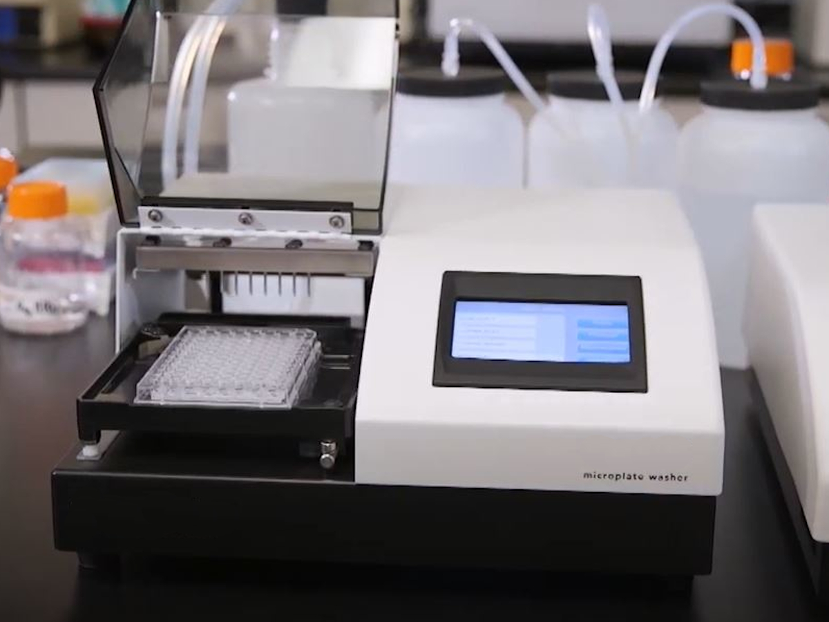 Enzyme Immuno Assay (EIA), micro-plate washer