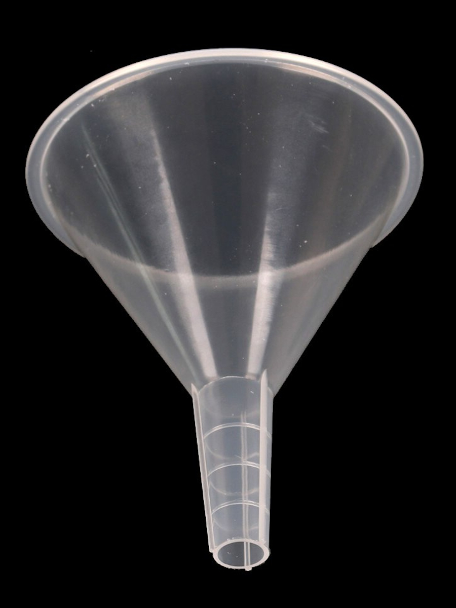 Funnel, plastic